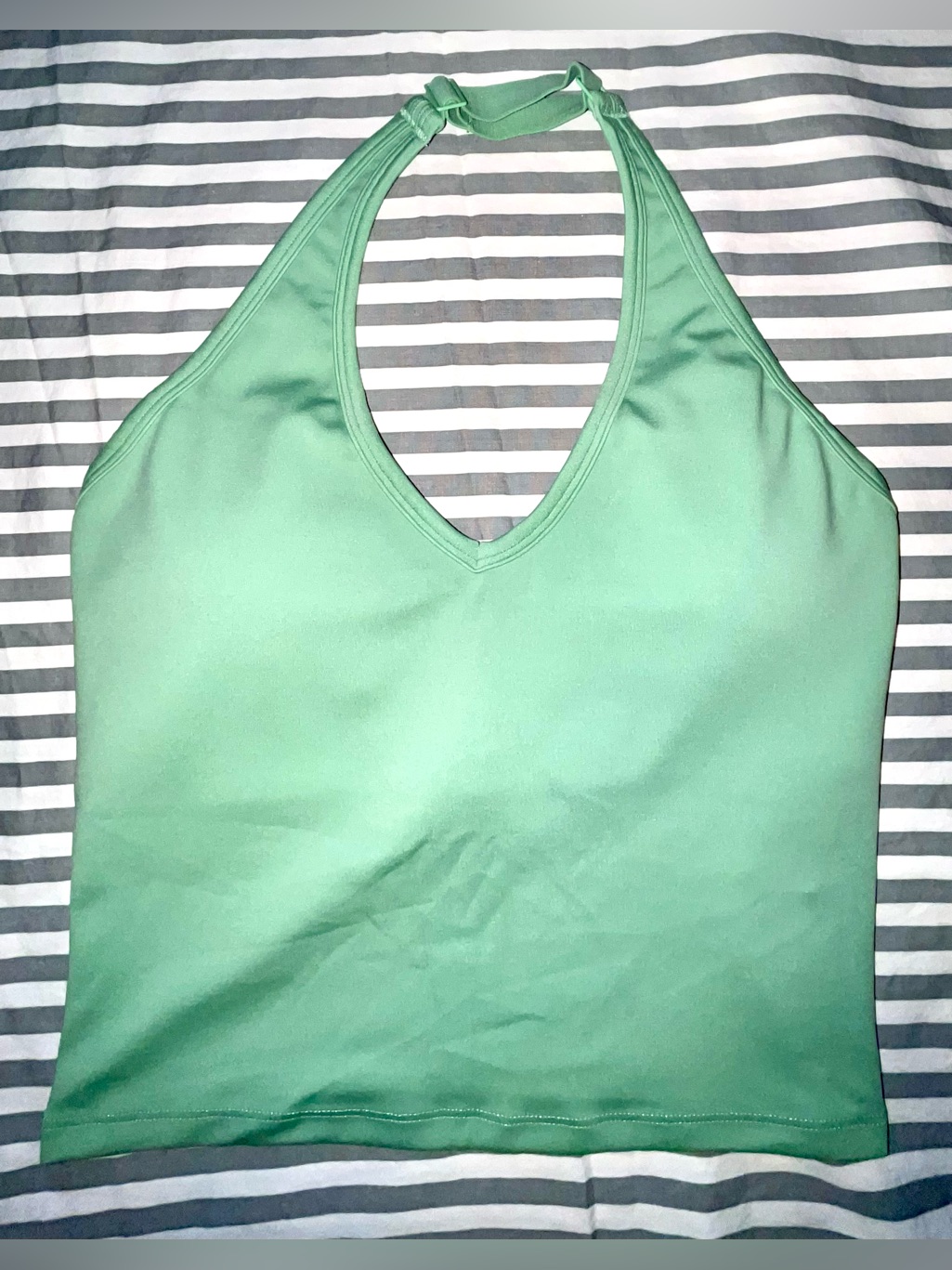 Paragon Fitwear Reluna Max Out Bra + Ace Mid-Rise Mini Skort In Matcha Sz M — image 2 of 8